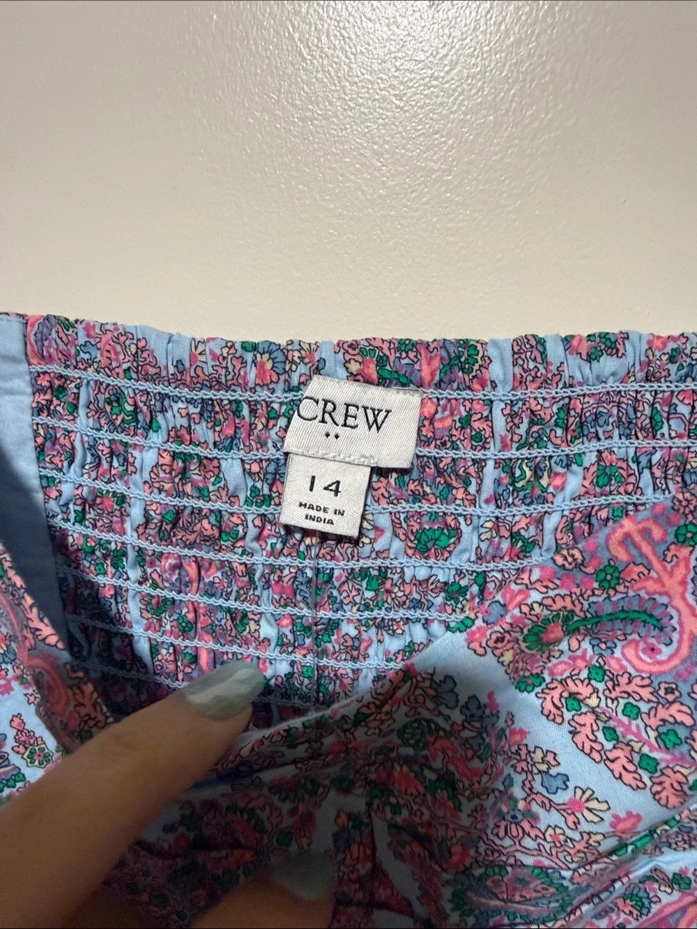 J. Crew square neckline